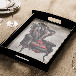 Papier Mousseline Boudoir victorien   Antique garde-robe chaise de s