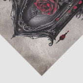 Papier Mousseline Boudoir victorien | Armoire Rose antique (Détail)