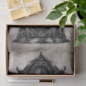 Papier Mousseline Boudoir victorien | Armoire Rose antique (Cadeau)