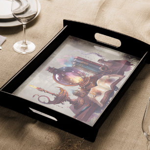 Papier Mousseline Boudoir victorien   Assistant sorcière bureau de d