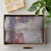 Papier Mousseline Boudoir victorien | Bureau D'Écriture Antique Avec (Cadeau)