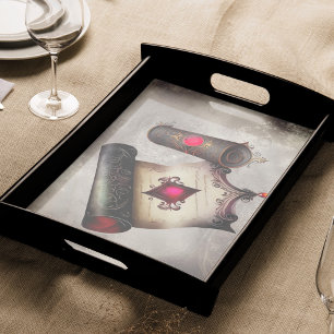 Papier Mousseline Boudoir victorien Défilé magique antique avec pi