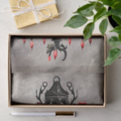 Papier Mousseline Boudoir victorien | Vieux cristal Chandlier Lumièr (Cadeau)