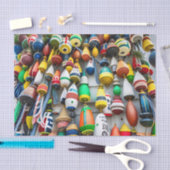 Papier Mousseline Bouées de bateaux (Artisanat)