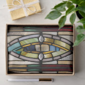 Papier Mousseline Bougie de Noël en verre teint Faux pour découpage (Cadeau)