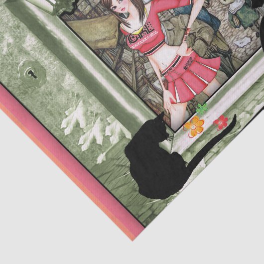 Papier Mousseline Bougie sans flammes (Détail)