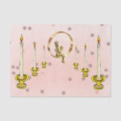 Papier Mousseline Bougies en papier tissu (Recto)