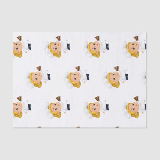 Papier Mousseline Boulangerie en papier de tissus Cupcakes (Recto)