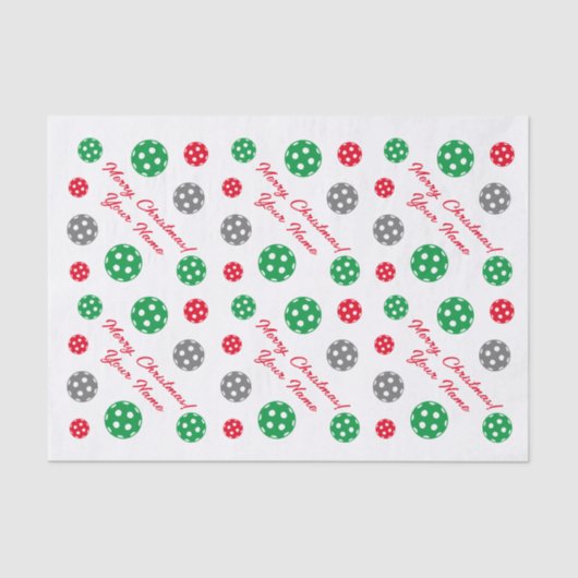 Papier Mousseline Boule à pickles personnalisés remplissage cadeau d (Recto)