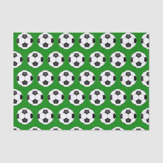 Papier Mousseline Boule de football (Recto)