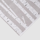 Papier Mousseline Bouleau Bois Rustique (Détail)