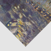 Papier Mousseline Boulevard Montmartre à Night Pissarro (Détail)