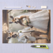 Papier Mousseline "Bound by Love : A Roo-mantic Hop Down the Aisle" (Artisanat)