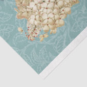 Papier Mousseline Bouquet à fleurs roses découpage-Tissu-Papier (Détail)