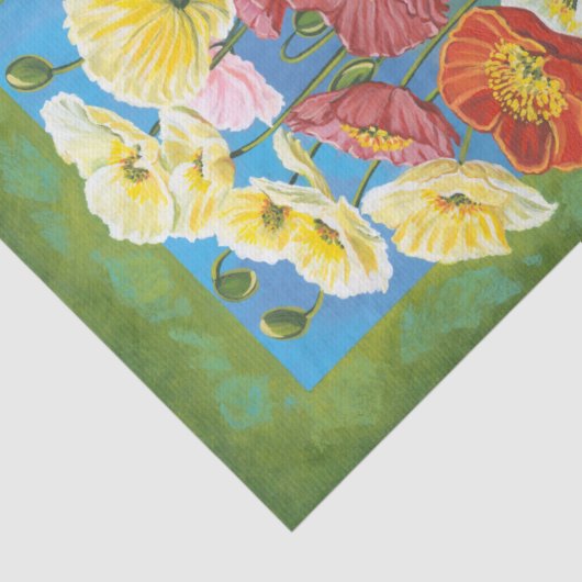 Papier Mousseline Bouquet à la frontière I (Détail)