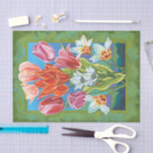 Papier Mousseline Bouquet à la frontière III (Artisanat)