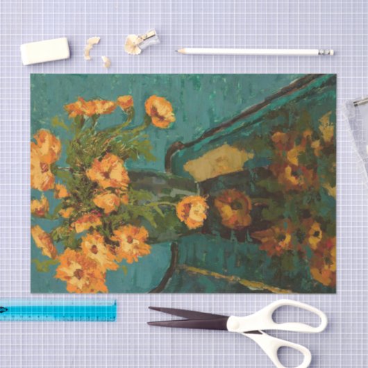 Papier Mousseline Bouquet de Camomiles | Jan Bohuszewicz (Artisanat)