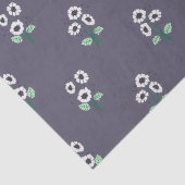 Papier Mousseline Bouquet de fleur marguerite (Détail)