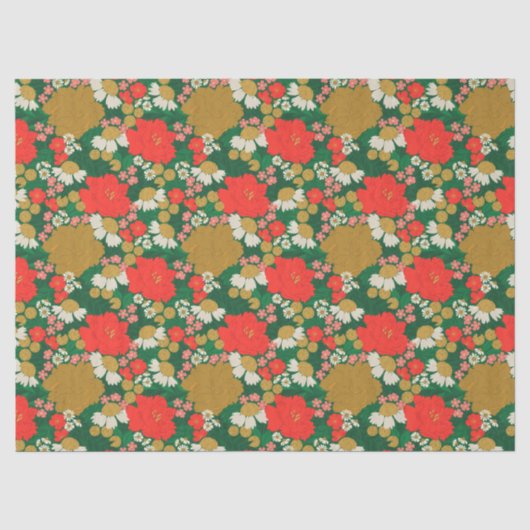 Papier Mousseline Bouquet de Fleurs (Recto)