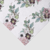 Papier Mousseline Bouquet de fleurs (Détail)