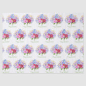 Papier Mousseline Bouquet de fleurs (Recto)