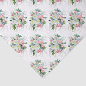 Papier Mousseline Bouquet de fleurs (Détail)