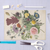 Papier Mousseline Bouquet de fleurs d'Anonymous (Artisanat)