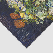 Papier Mousseline Bouquet de fleurs dans un vase de Vincent Van Gogh (Détail)