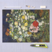 Papier Mousseline Bouquet de fleurs dans un vase de Vincent Van Gogh (Artisanat)