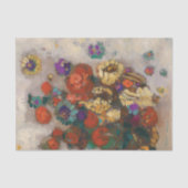 Papier Mousseline Bouquet de Fleurs | Odilon Redon (Recto)