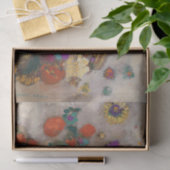 Papier Mousseline Bouquet de Fleurs | Odilon Redon (Cadeau)