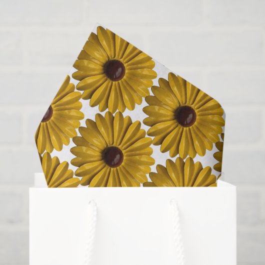 Papier Mousseline Bouquet de jardin d'anniversaire d'été de fleur de (Sac cadeau)