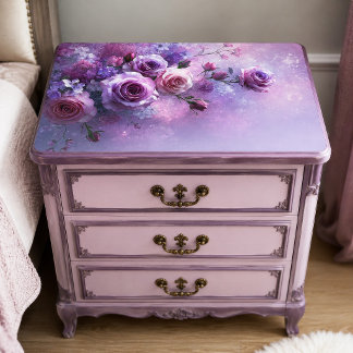 Papier Mousseline Bouquet de roses découpage Galaxie Lavande