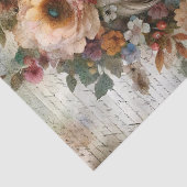 Papier Mousseline Bouquet d'Ephemera de la dame florale d'antiquité (Détail)