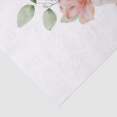 Papier Mousseline Bouquet floral Pastel Pastel (Détail)
