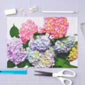 Papier Mousseline Bouquet Hydrangea (Artisanat)