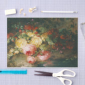 Papier Mousseline Bouquet sur un chemin forestier par Margaretha Roo (Artisanat)