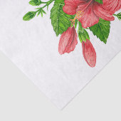 Papier Mousseline Bouquet tropical (Détail)