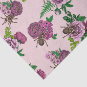 Papier Mousseline Bouquets et tarantula (Détail)