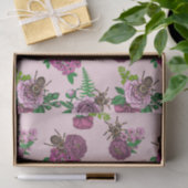 Papier Mousseline Bouquets et tarantula (Cadeau)