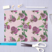 Papier Mousseline Bouquets et tarantula (Artisanat)