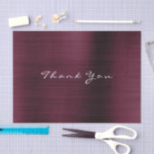 Papier Mousseline Bourgogne Gold Blush Metallic Merci Luxe (Artisanat)