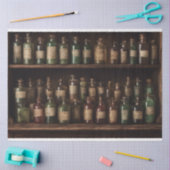 Papier Mousseline Bouteilles d'apothicaire d'Halloween sorcier (Artisanat)