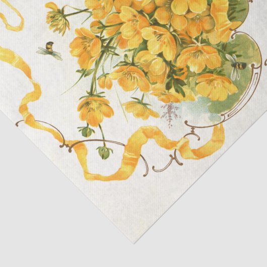 Papier Mousseline Boutons (Détail)