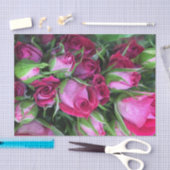 Papier Mousseline Boutons de rose de bébé (Artisanat)