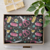 Papier Mousseline Boutons et bobines (Cadeau)
