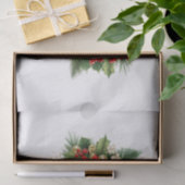 Papier Mousseline Bow de Noël Festif Rouge et Or (Cadeau)