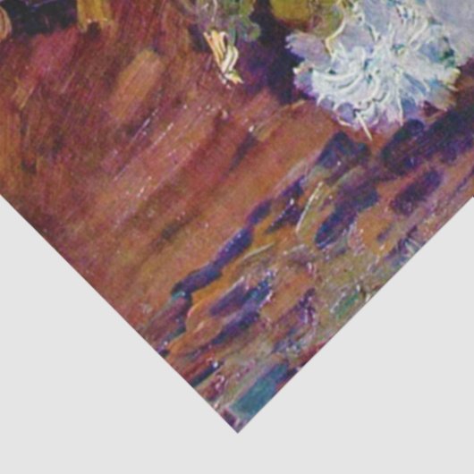 Papier Mousseline Bowl avec fleurs, Van Gogh (Détail)