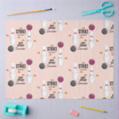 Papier Mousseline Bowling Pizza Grève Un Anniversaire de enfant Amus (Artisanat)