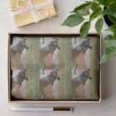 Papier Mousseline Boxeur doux (Cadeau)